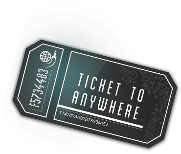 Ticket to anywhere